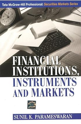 Financial institutions, instruments and markets by Sunil Parameswaran