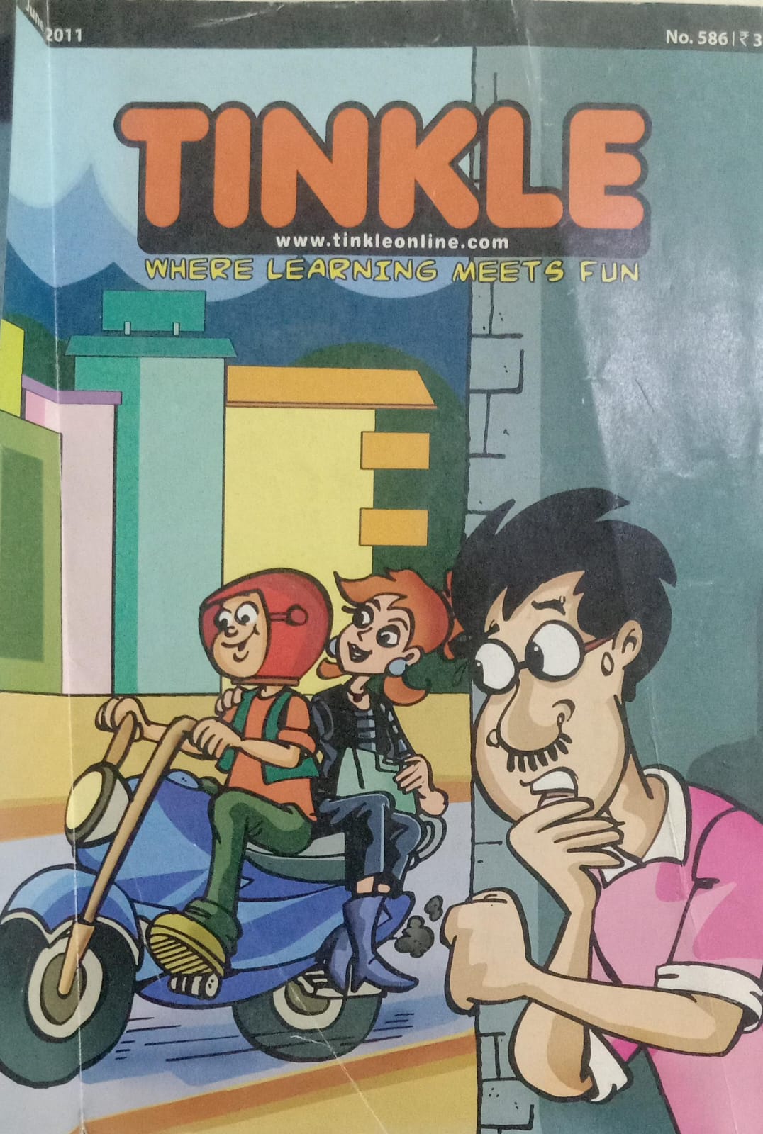 Tinkle where learning meets fun no.586