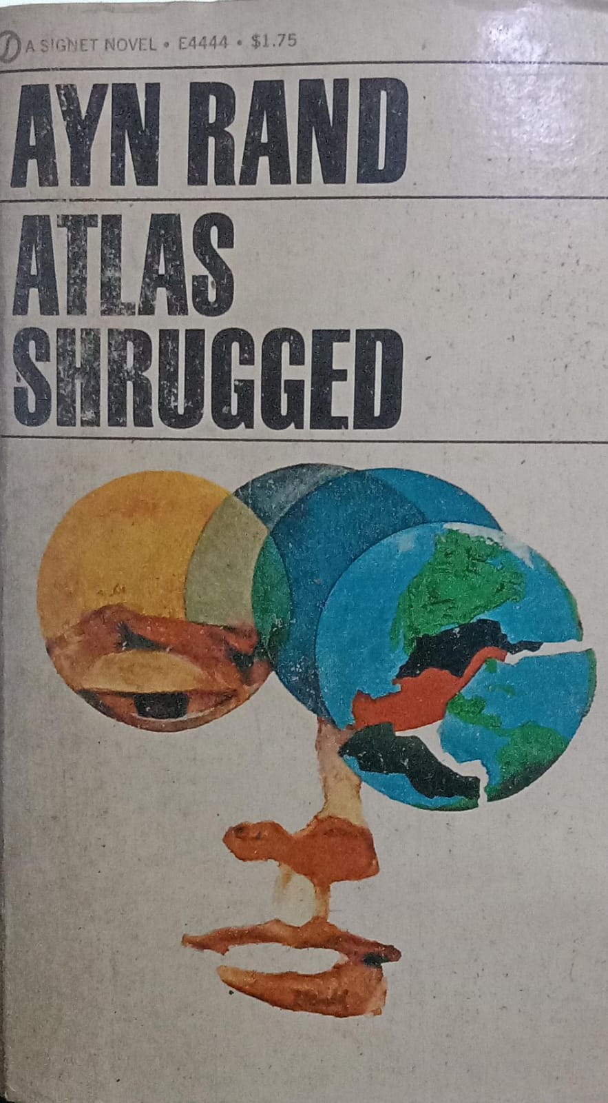 Atlas shrugged by Ayn Rand [Same cover] [Old Edition] [rare boks] – Best Of  Used Books