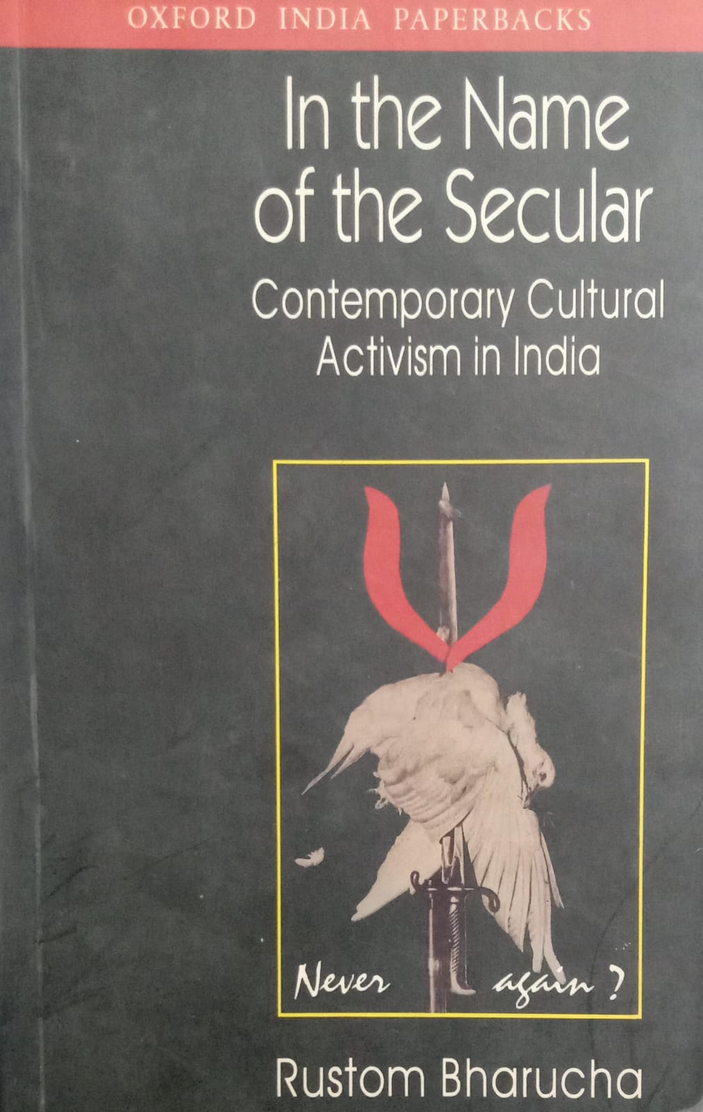 In the Name of the Secular by, Rustom Bharucha