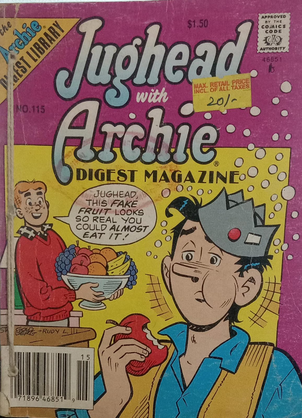 Jughead with archie digest magazine no.155