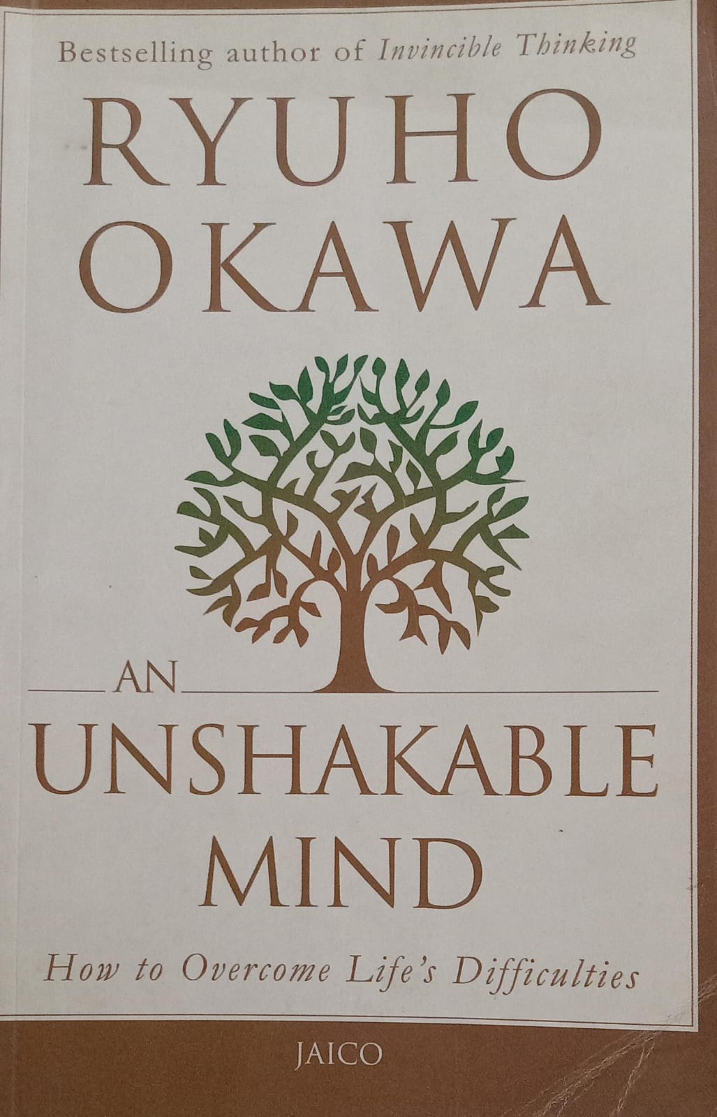 An unshakable mind by RYUHO OKAWA