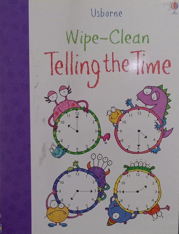 Wipe-clean Telling the Time