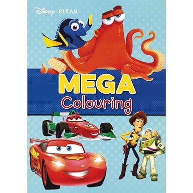Disney Pixar Mega Colouring