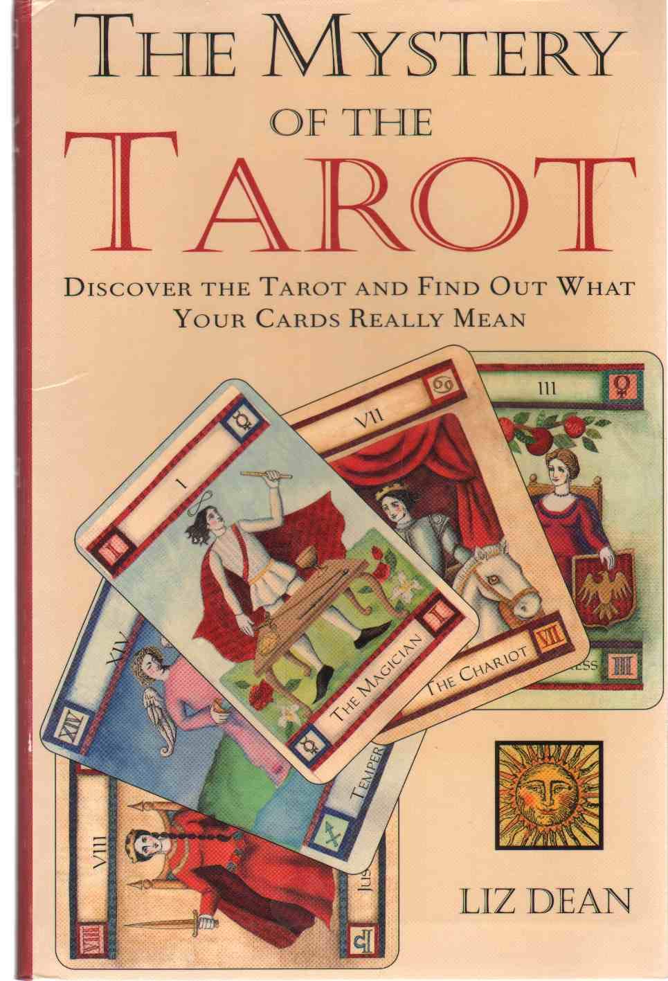 The Mystery of the Tarot by Liz Dean (HARDCOVER)(rare books)
