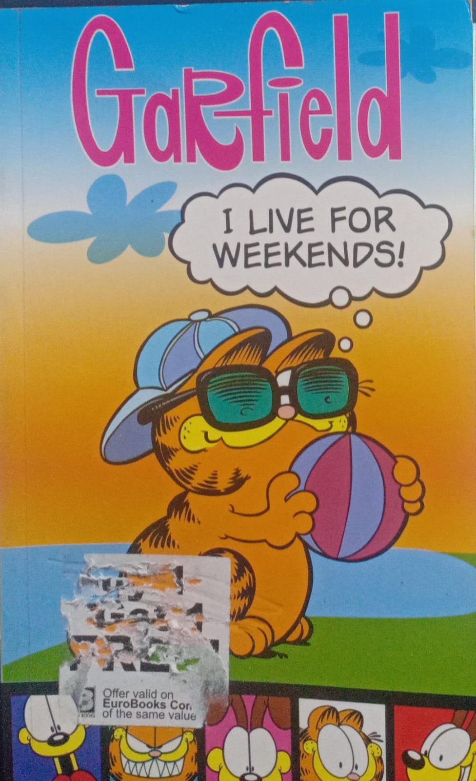 Garfield I Live For Weekends