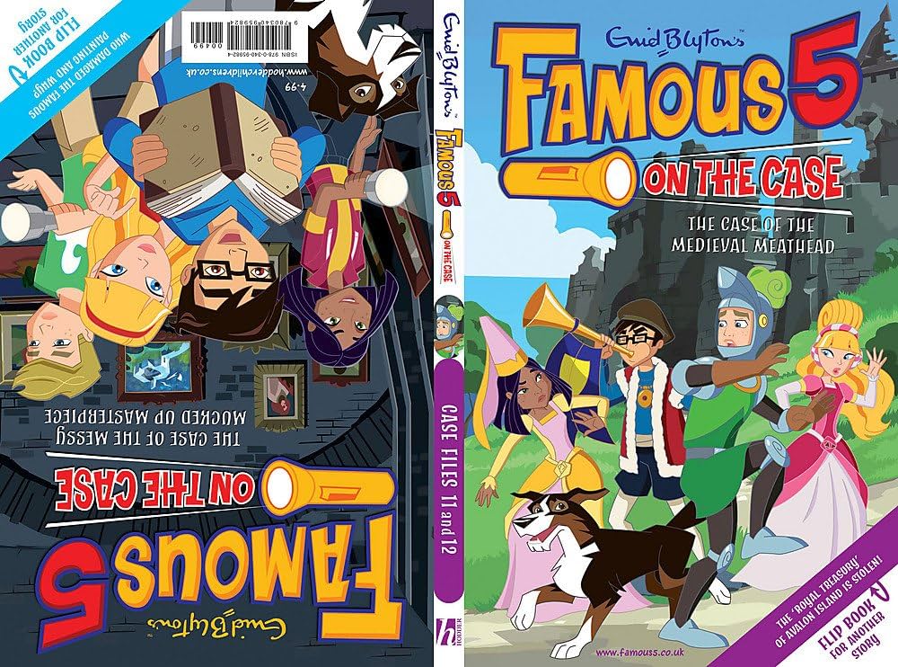 Famous five on the case: case files 11 & 12 by Enid Blyton