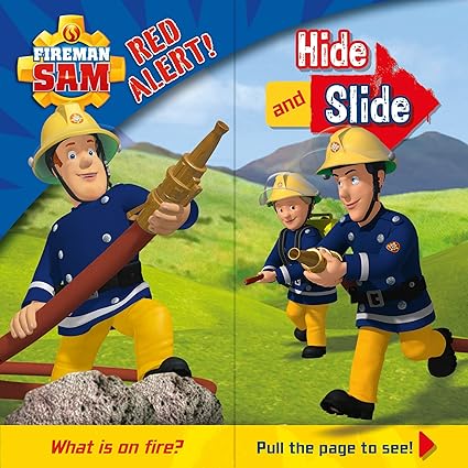 Fireman Sam: Red Alert! Hide and Slide (Lift the page to see!) (Board book)