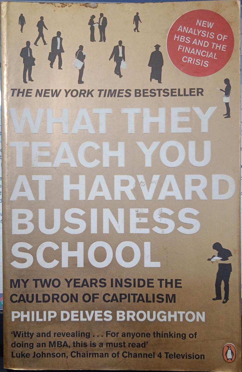 What They Teach You at Harvard Business School