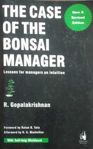 The case of the bonsai manager by R Gopalakrishnan