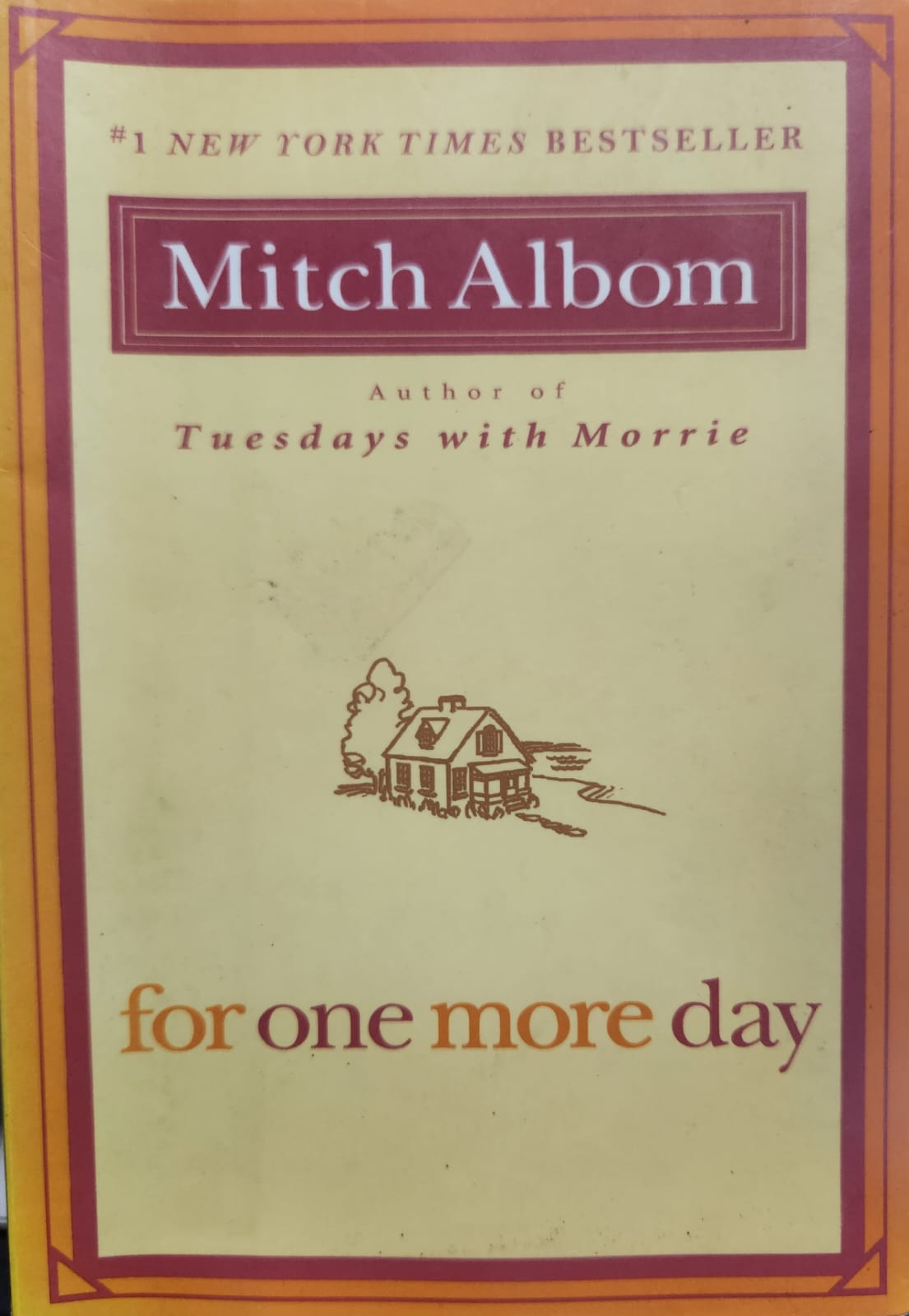 For One More Day by Mitch Albom