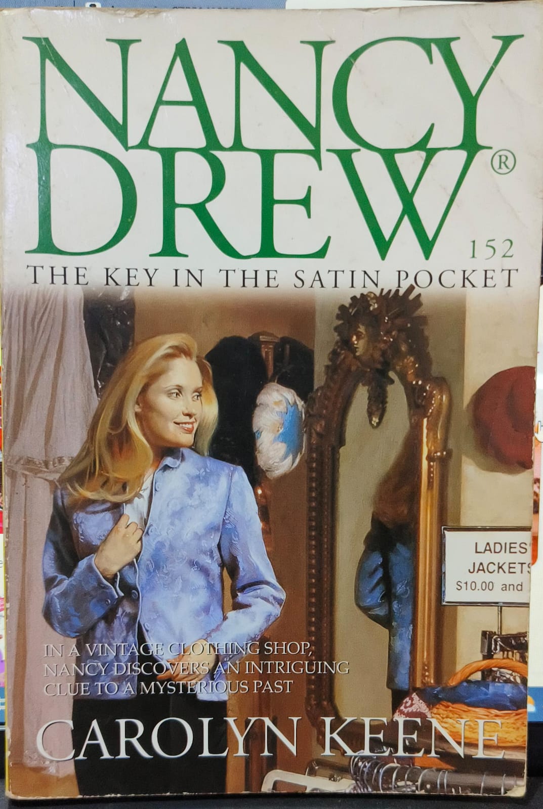 The key in the satin pocket