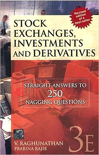 Stock Exchanges, Investments and Derivatives by V. Raghunathan