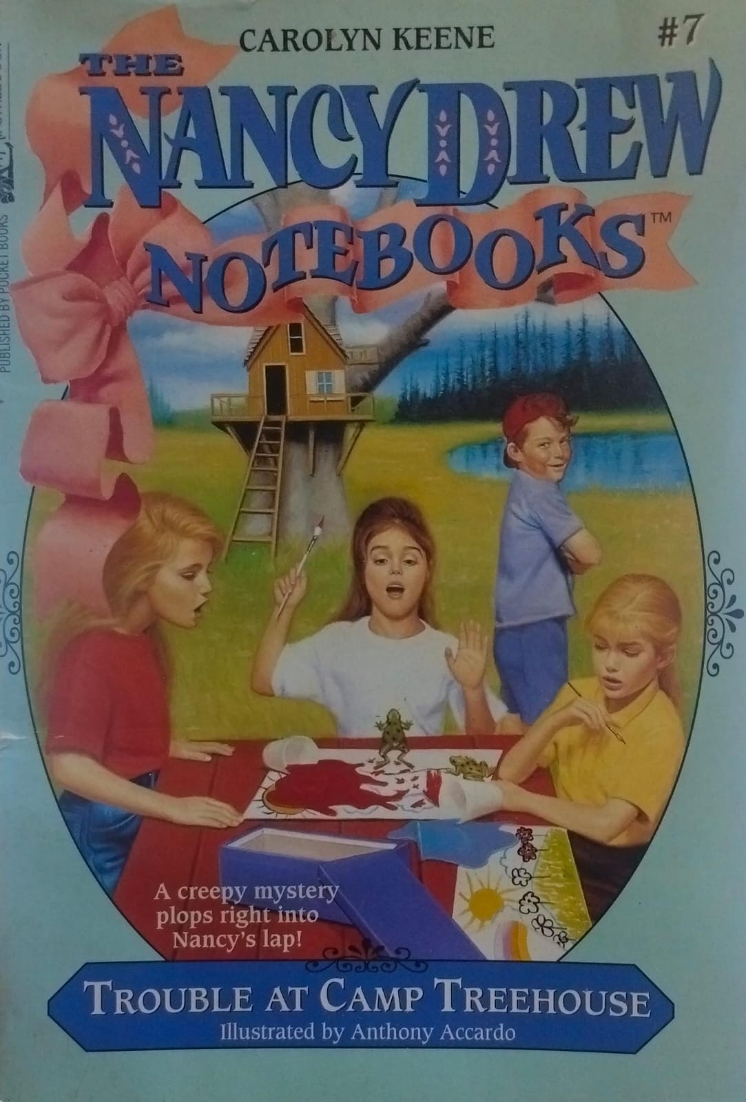 Trouble at camp treehouse (volume 7) (nancy drew notebooks)