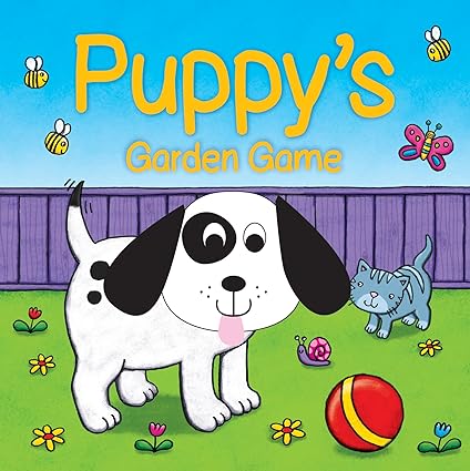 Puppy garden game (Hand Puppet Fun) BOARD BOOK