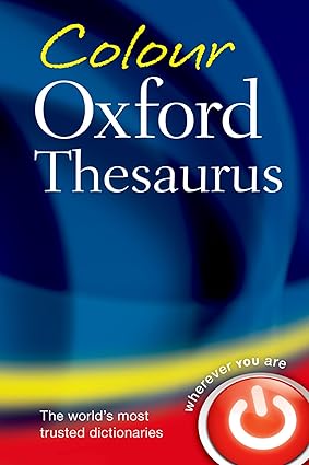 Colour oxford thesaurus