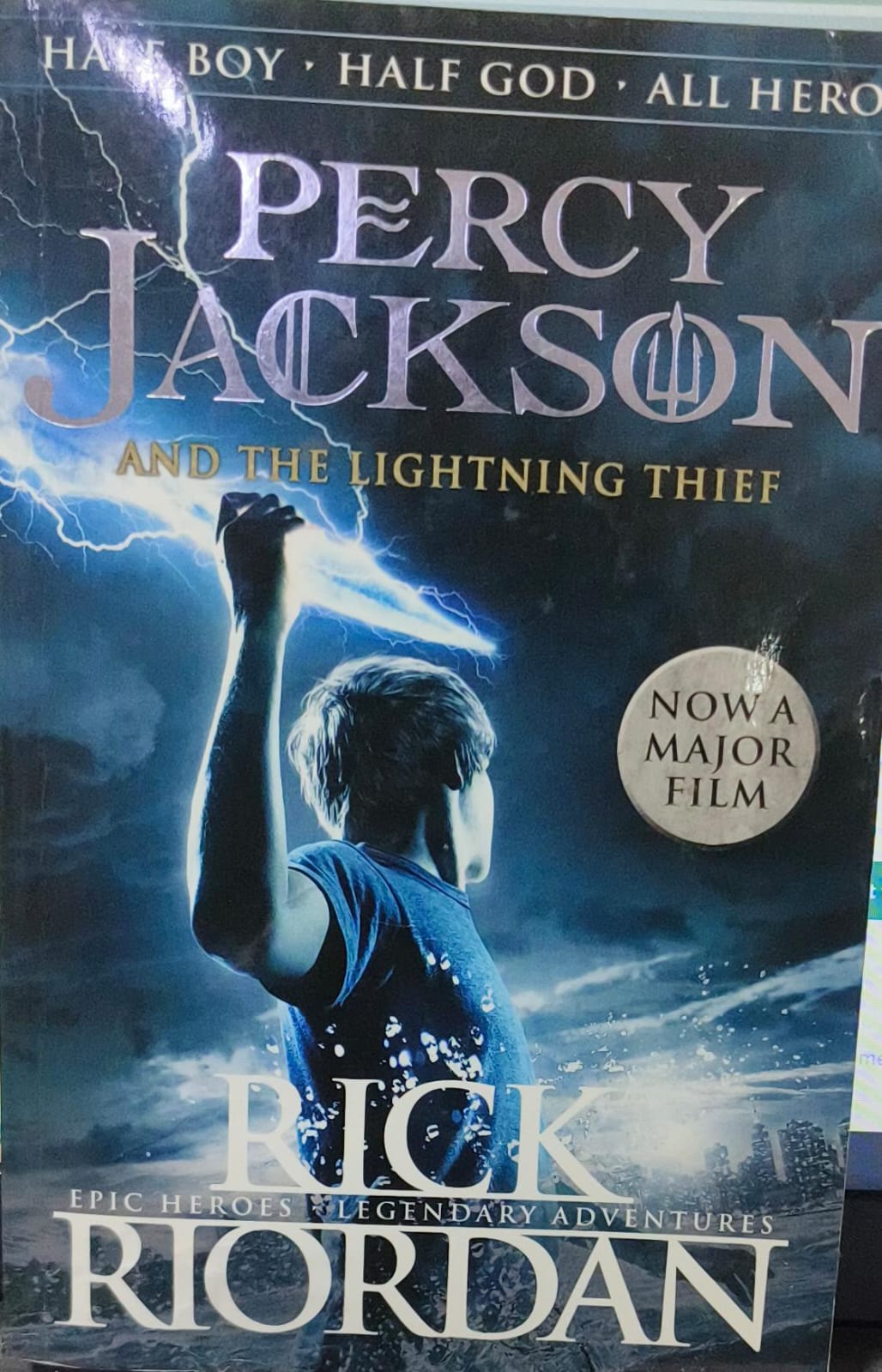 Percy jackson and the lightning thief by Rick Riordan