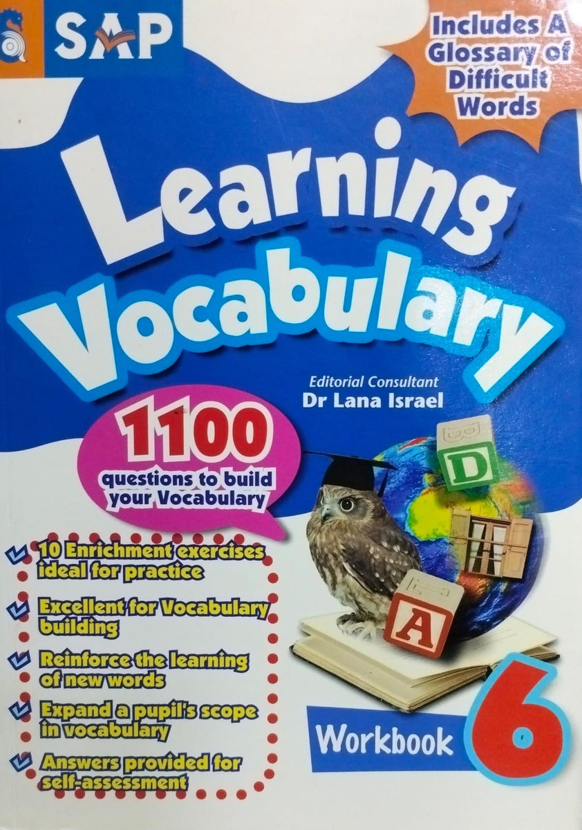 Sap learning vocabulary 6 [workbook] – Best Of Used Books