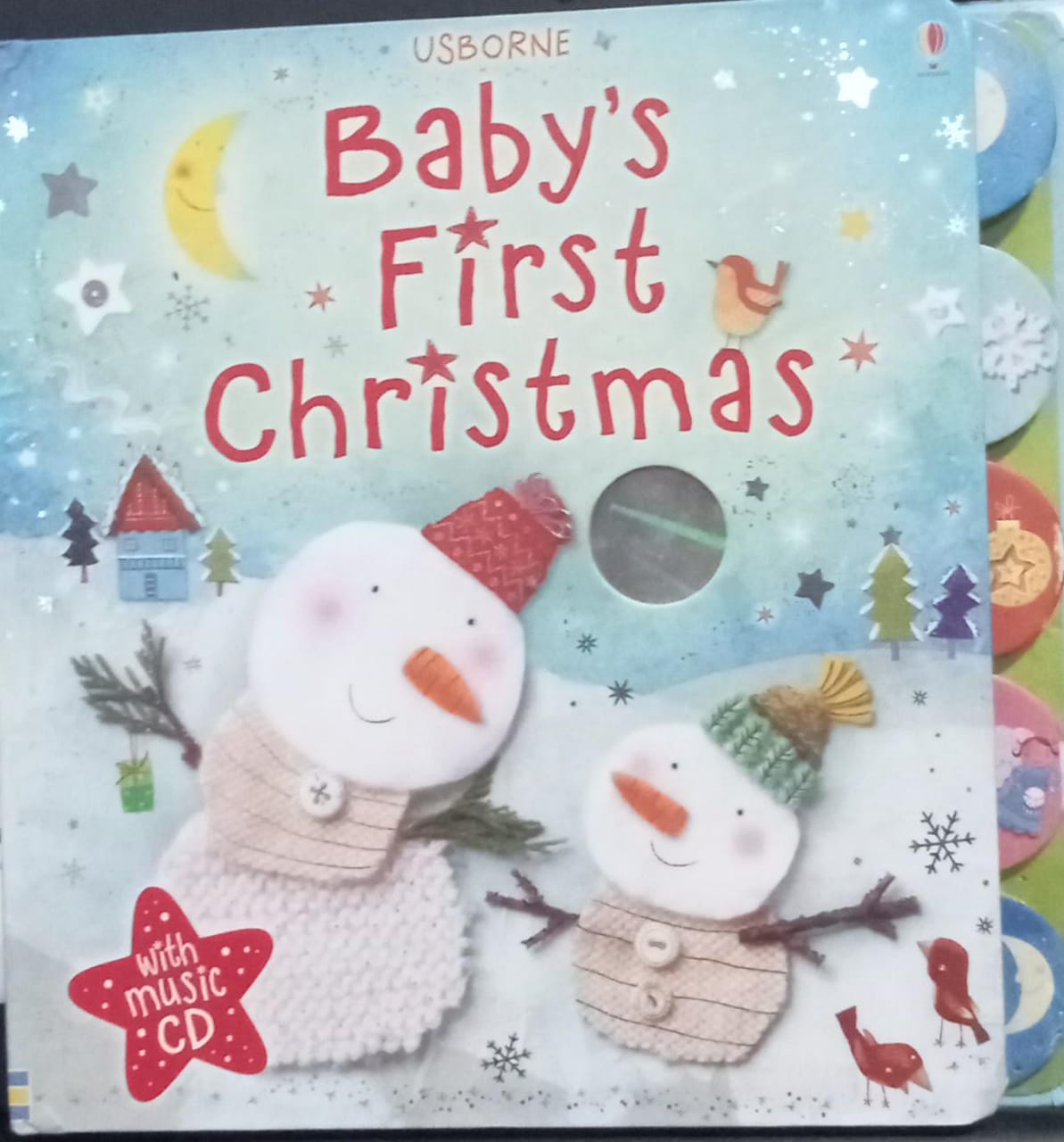 Baby's First Christmas with CD Board book