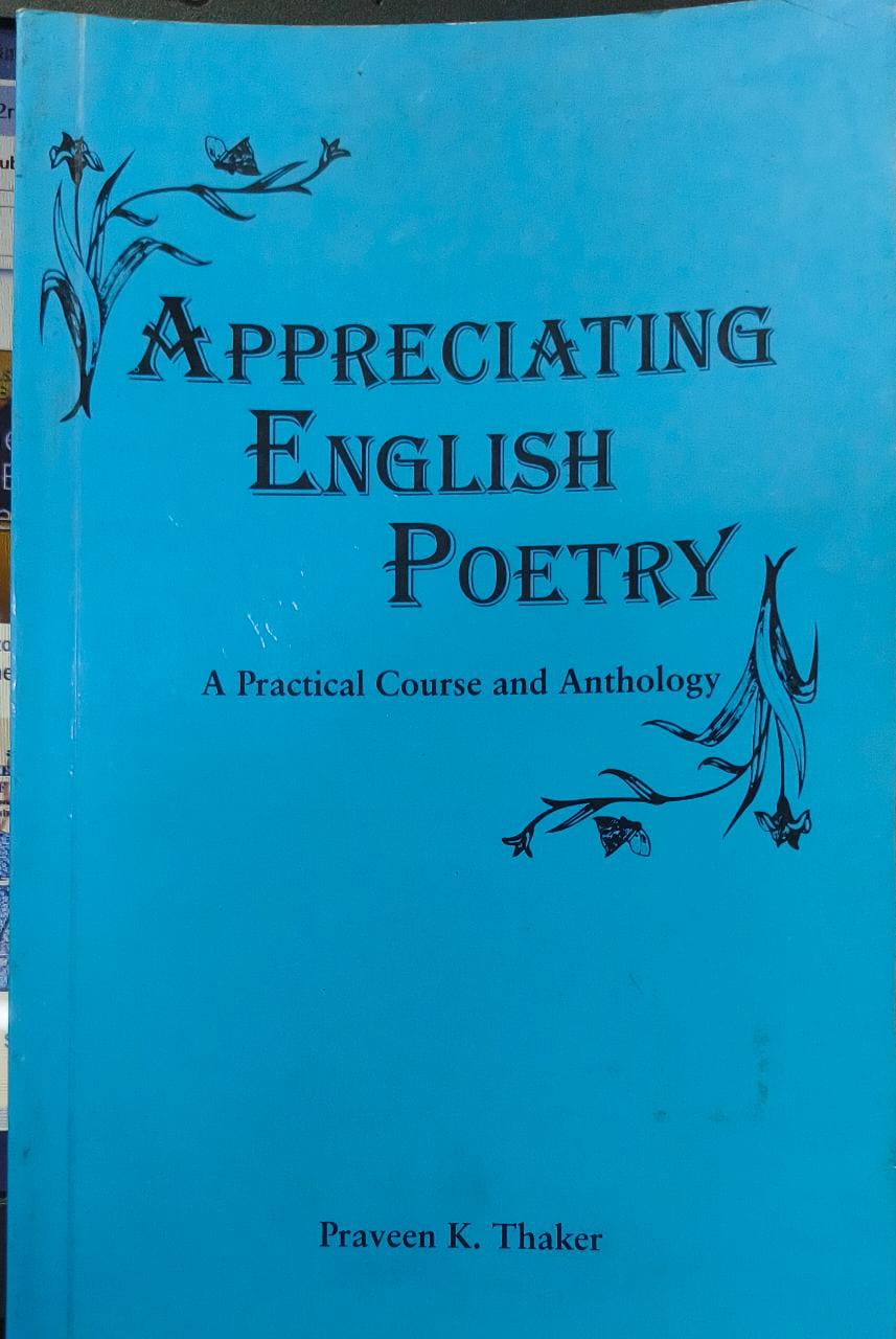 Appreciating English Poetry [RARE BOOKS]