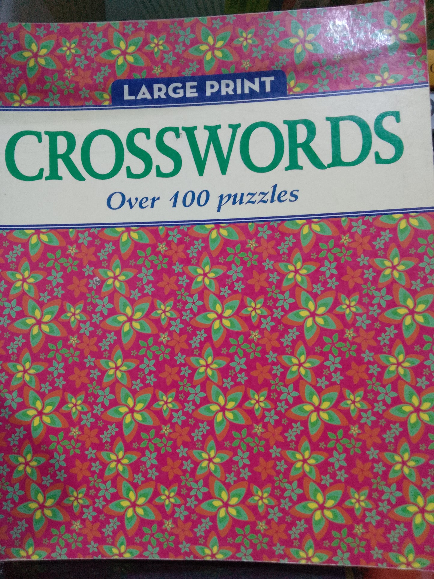 Large Print Crossword