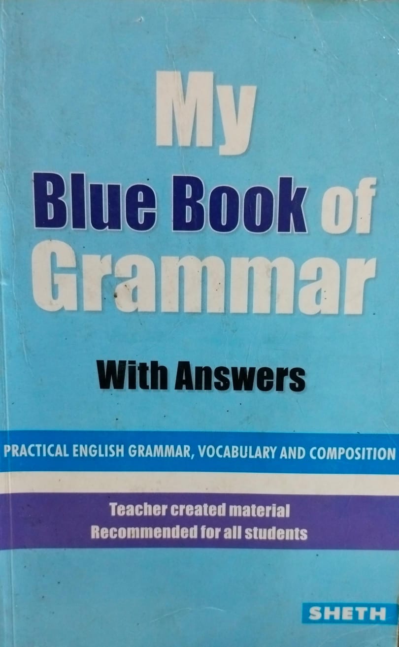 My blue book of grammar with answers