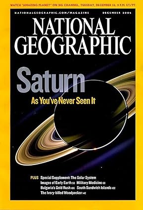 Saturn as you've never seen it [national geographic magazine] [rare books]