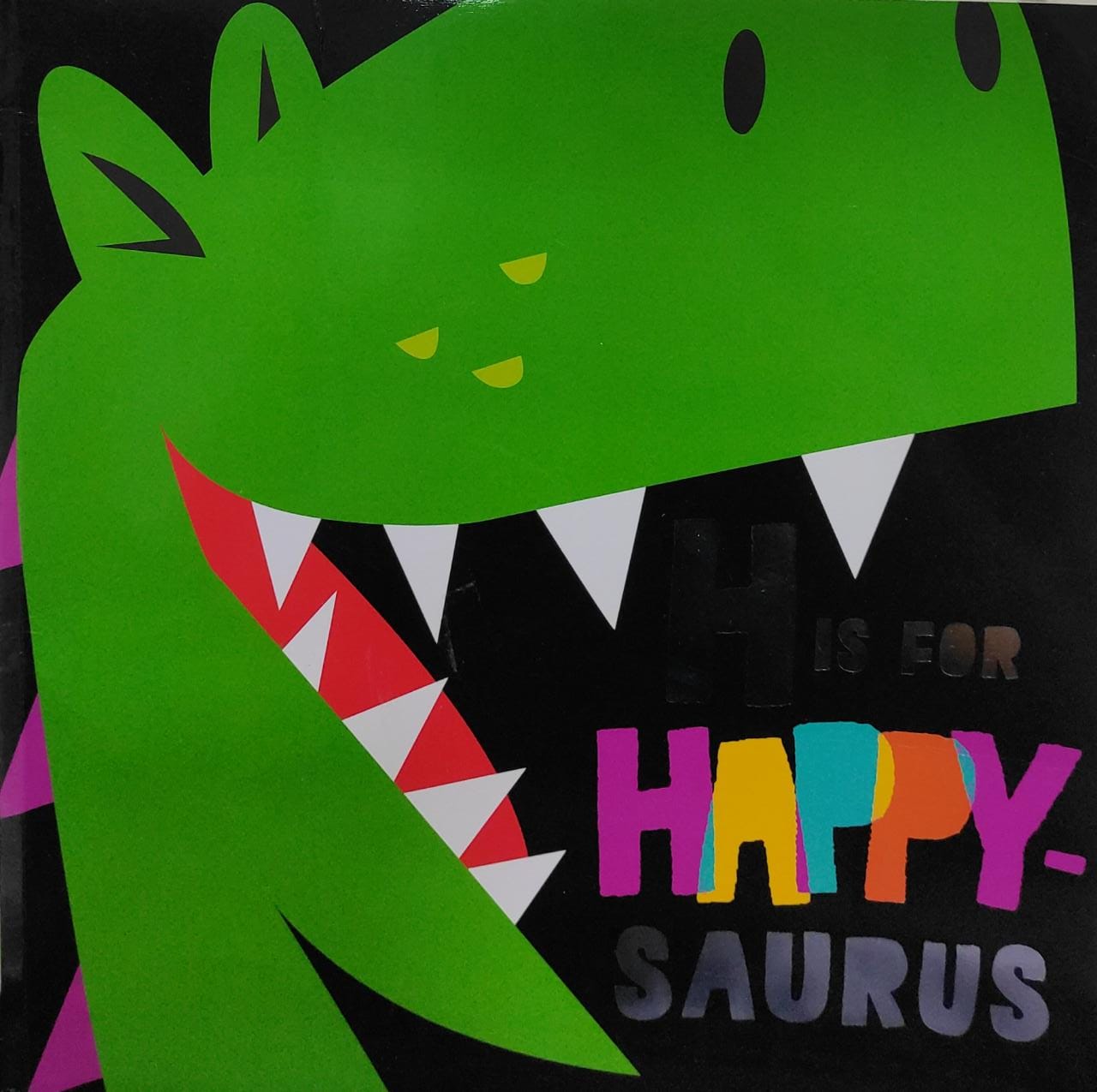 H is for Happy Saurus