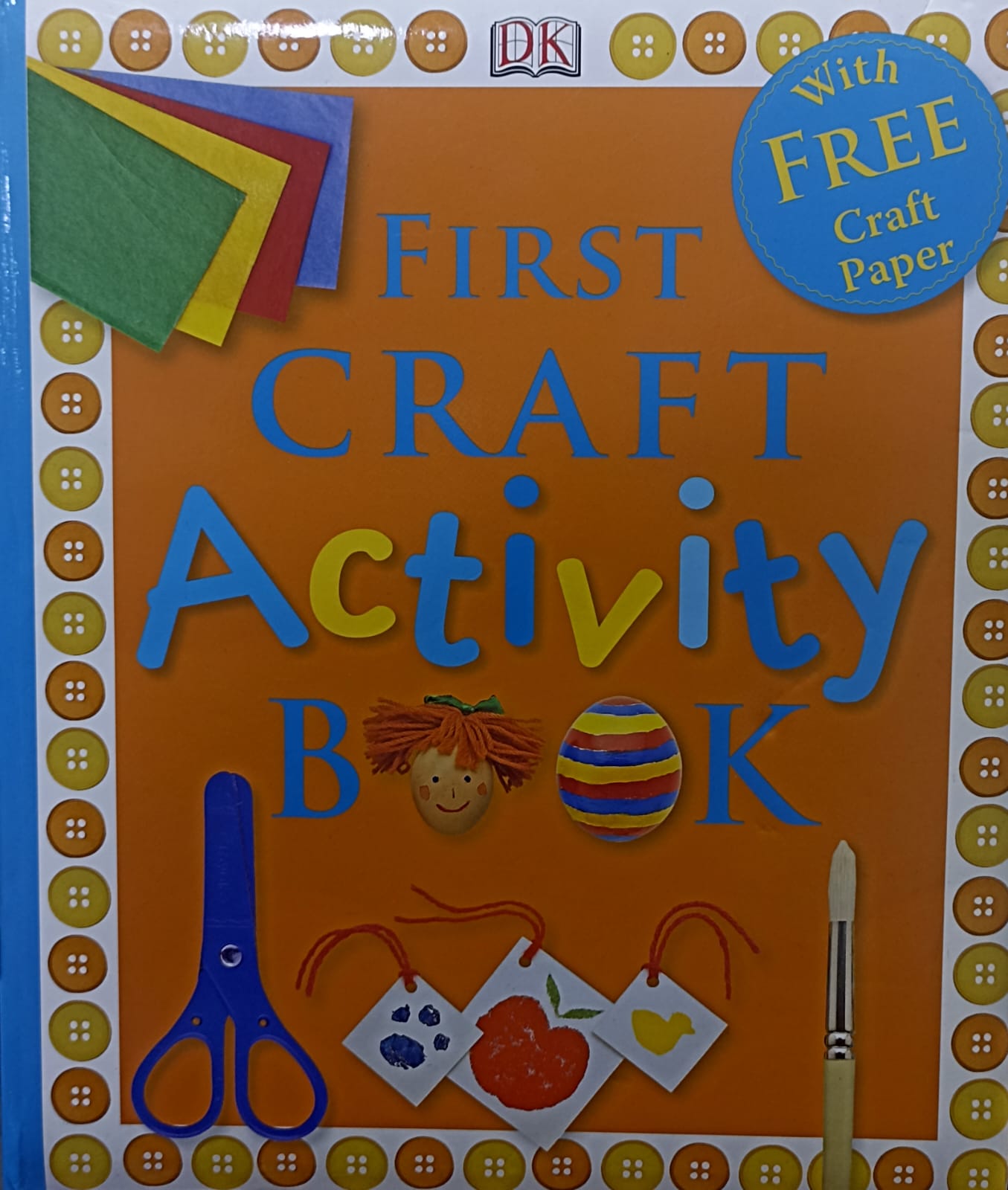 First Craft Activity Book Spiral-bound (WITHOUT FREE CRAFT PAPER) (PADDED HARDCOVER)