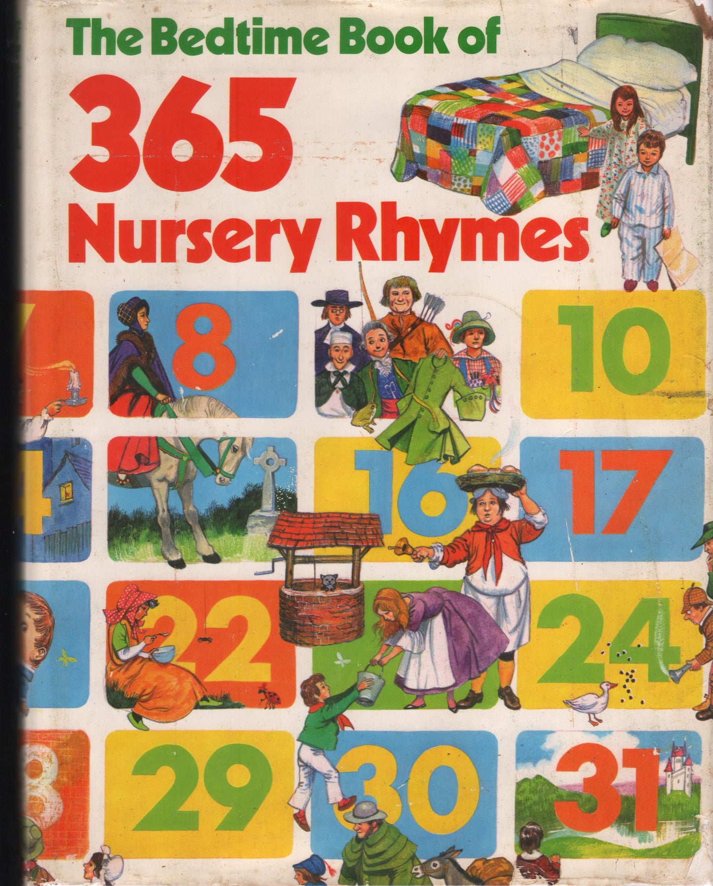 The Bedtime Book of 365 Nursery Rhymes (HARDCOVER)