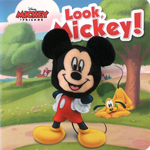 Disney Mickey & Friends Look, Mickey! (Finger Puppet book) Board book