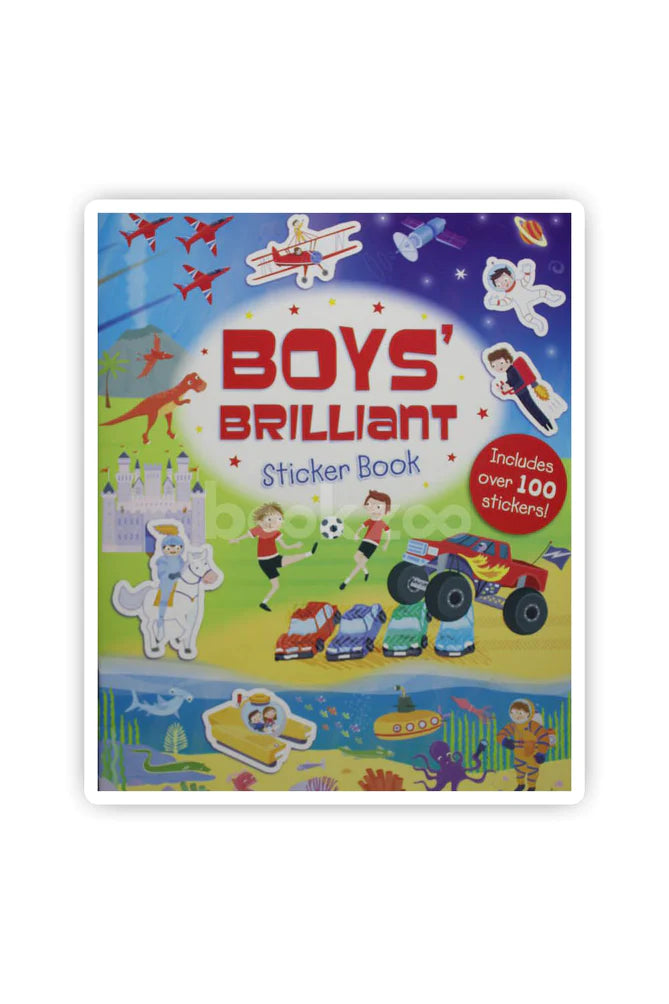 Boys Brilliant Sticker Book (INCLUDE OVER 100 STICKERS!)