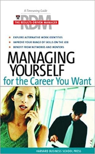 Managing yourself for the career you want