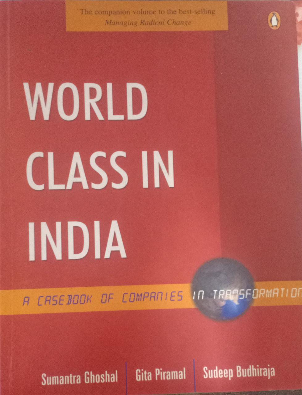 World Class in India (RARE BOOKS)