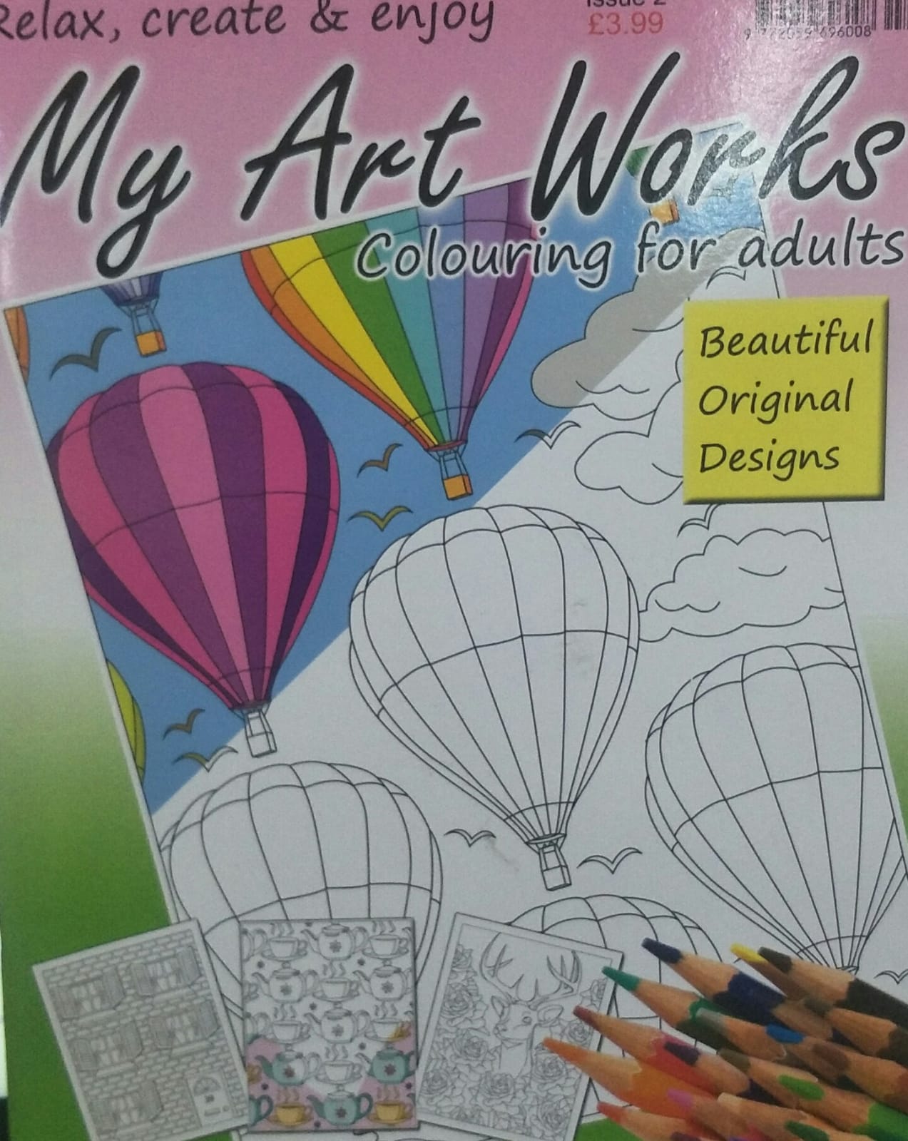 RELAX CRREATE & ENJOY My Art WOrks