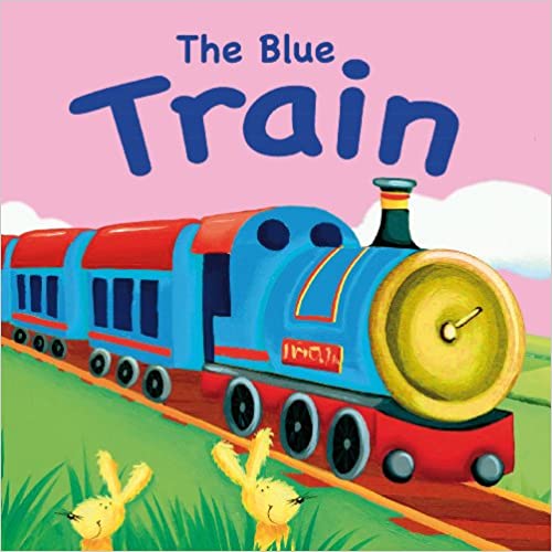 The Blue Train (Board Book)