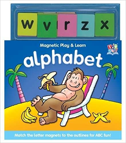 Alphabet magnetic play & learn (board book)