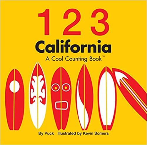123 California (A Cool Counting Books) (Board book)