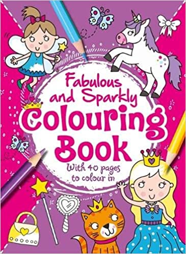 Fabulous and Sparkly Coloring Book