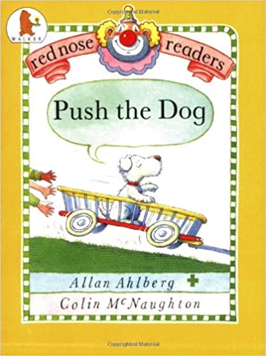 Red Nose Readers Push The Dog