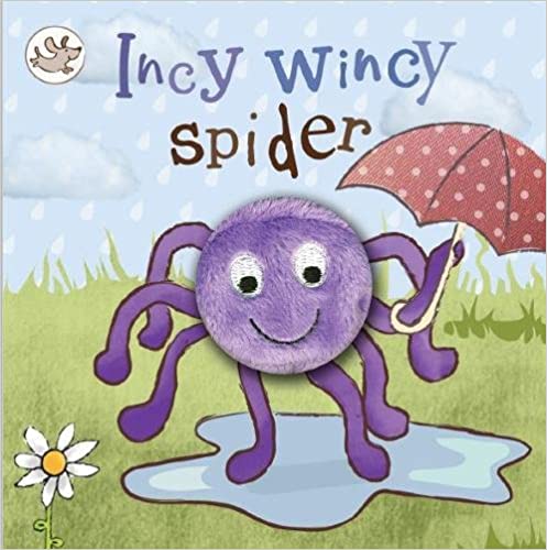 Little Learners Incy Wincy Spider Finger Puppet Book Board book