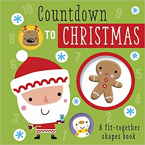 Countdown to Christmas (Board book) (A FIT-TOGETHER SHAPE BOOK)