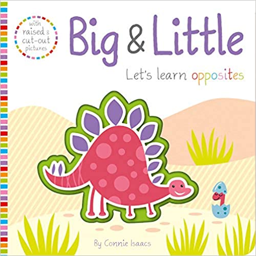 Big & Little (Let's Learn!) With Raised & Cut-Out Picture Board book