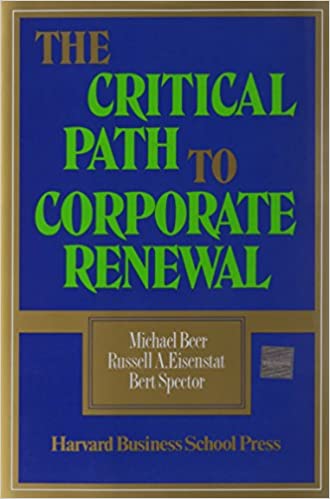 Critical Path to Corporate ReNewal {HARDCOVER} (RARE BOOKS)