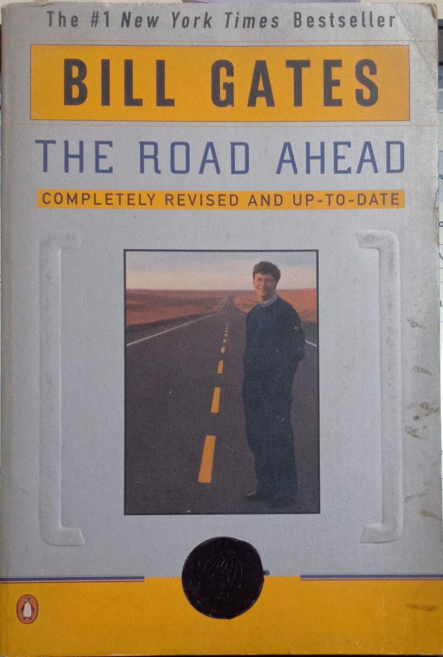 The Road Ahead by Bill Gates (Same cover) (rare books)