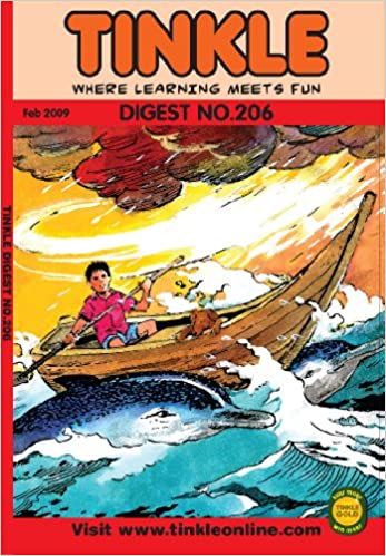 Tinkle Digest Where Learning Meets Fun No.206