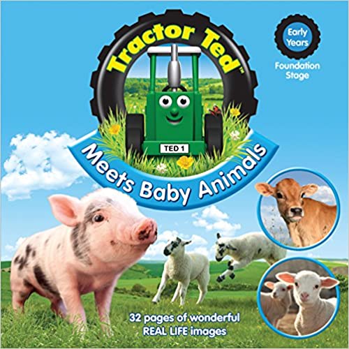 Tractor Ted Meets Baby Animals Book