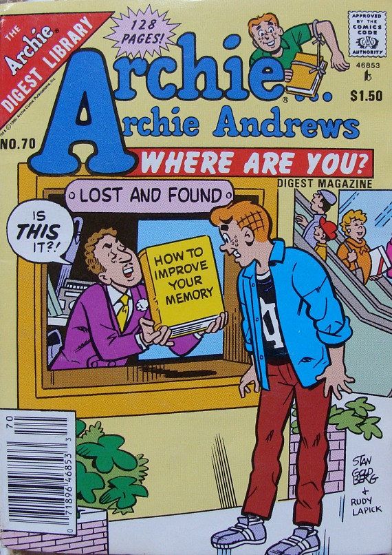 Archie Digest Magazine (Archie... Archie Andrews, Where Are You Digest Magazine No. 70)