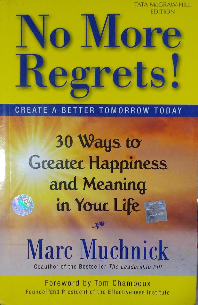 No More Regrets! (RARE BOOKS)