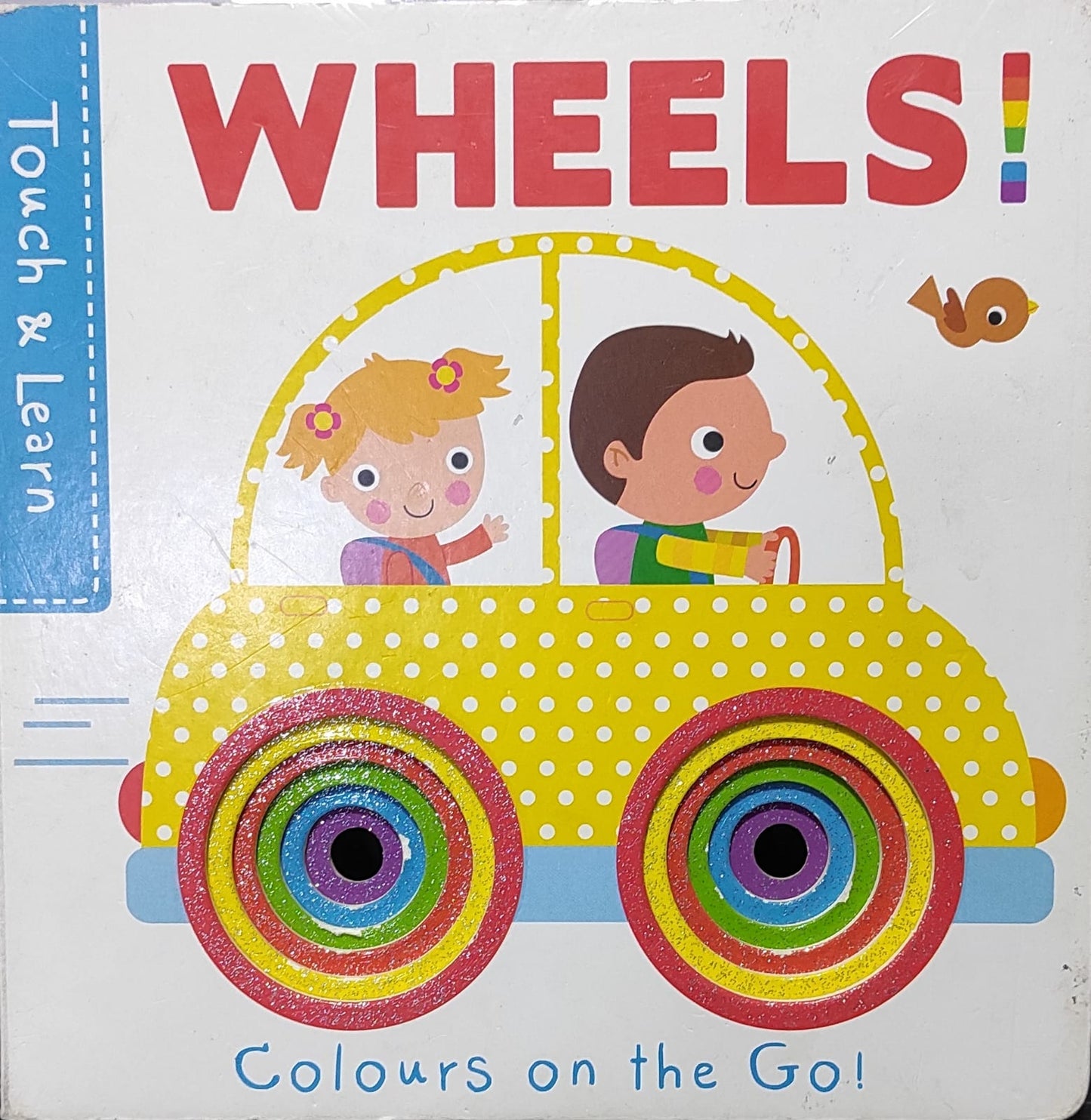 WHEELS! Colours on the go! (BOARD BOOK)